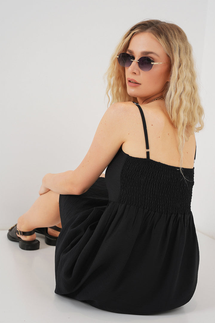 BGD Women Women's Strappy Ayrobin Dress 2565 - Black - Yuma