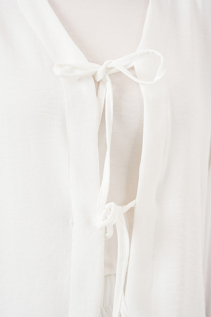 BGD Women Woman Ayrobin Kimono Skirt Set 8047 - White - Fellbach