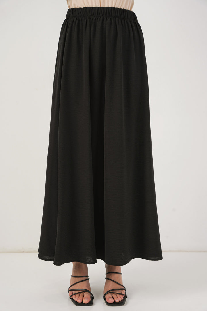 BGD Women Woman Ayrobin Kimono Skirt Two-Piece Set 8047 - Black - Pomezia