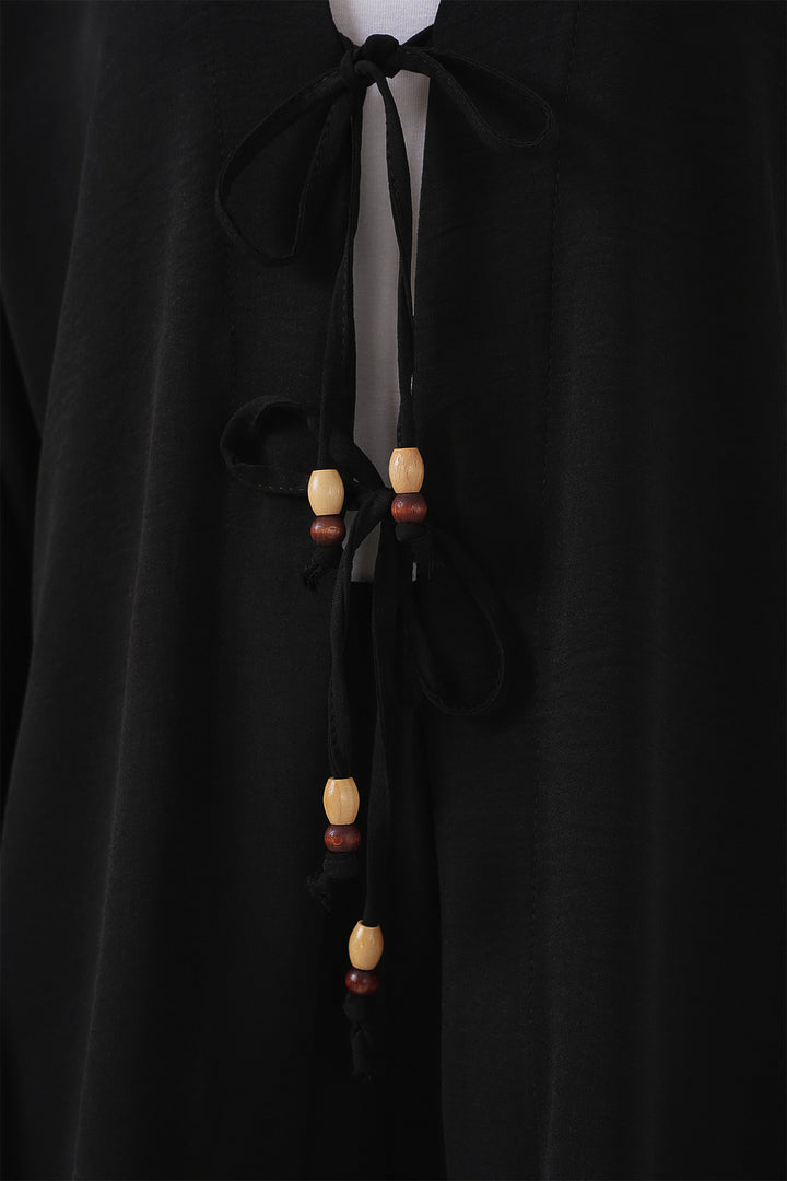 BGD Women Woman Ayrobin Kimono Pantsuit Set 6739 - Black - Câmara de Lobos