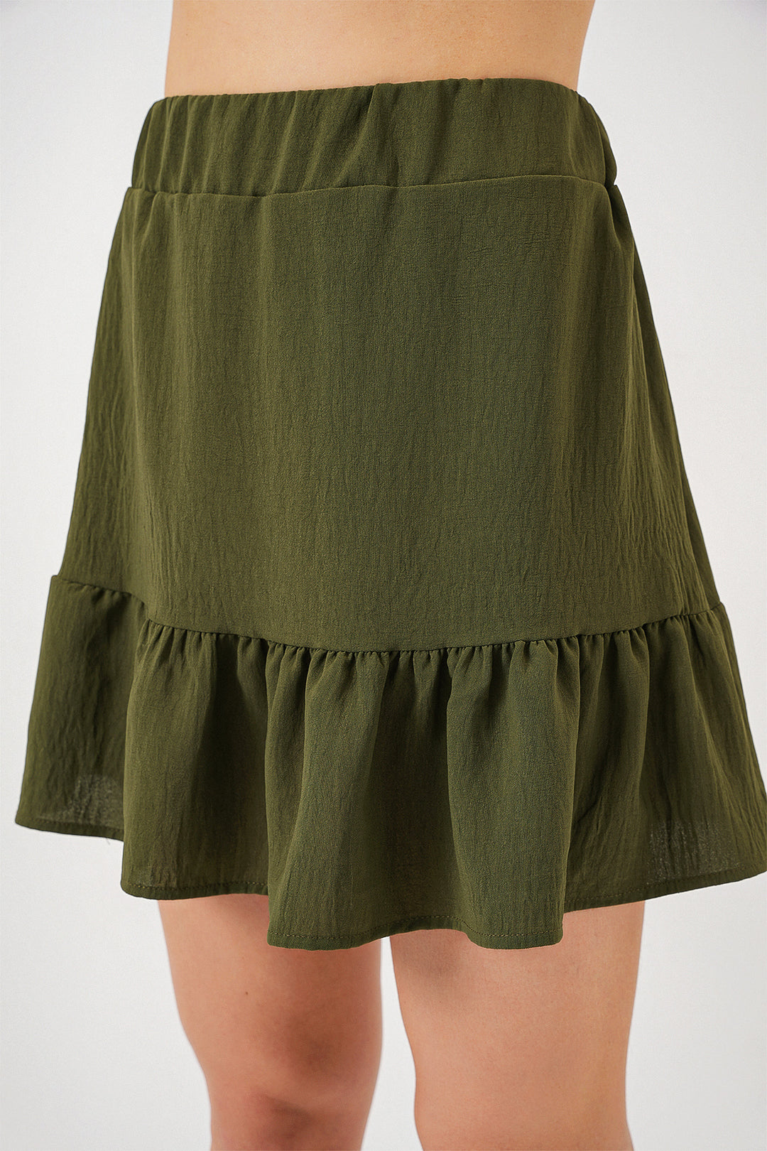 BGD Women Woman Ayrobin Mini Skirt 8054 - Khaki - Barcelona
