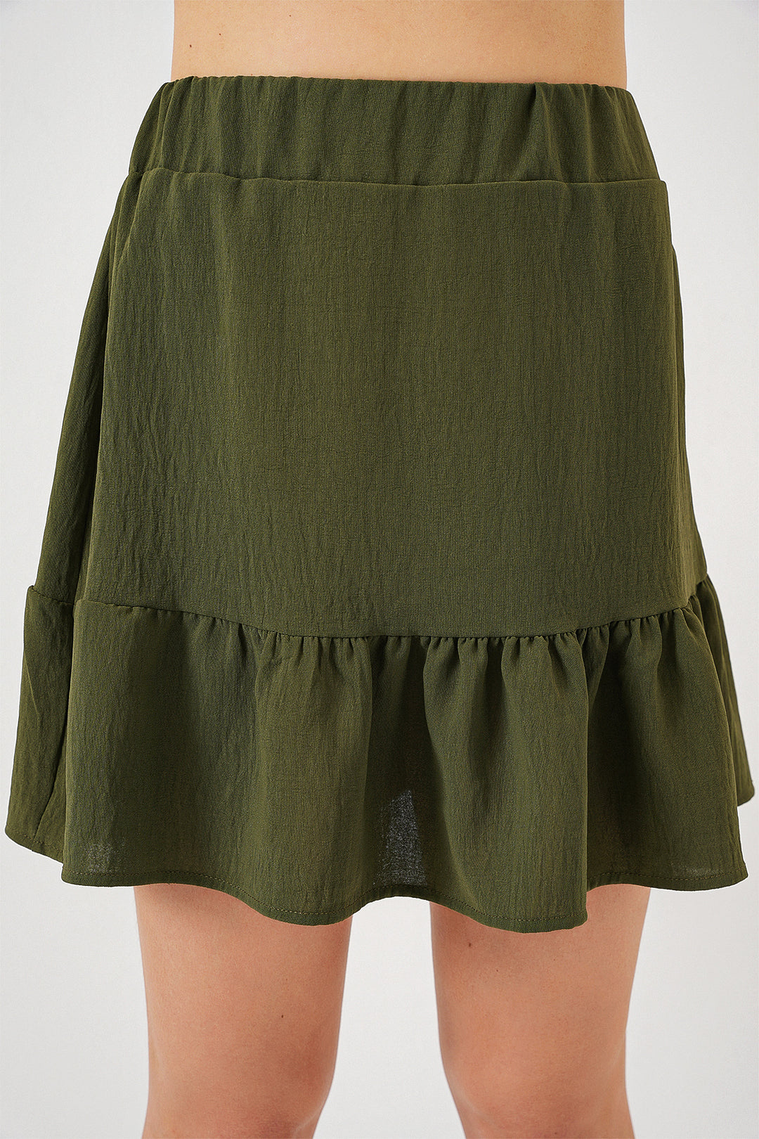 BGD Women Woman Ayrobin Mini Skirt 8054 - Khaki - Barcelona