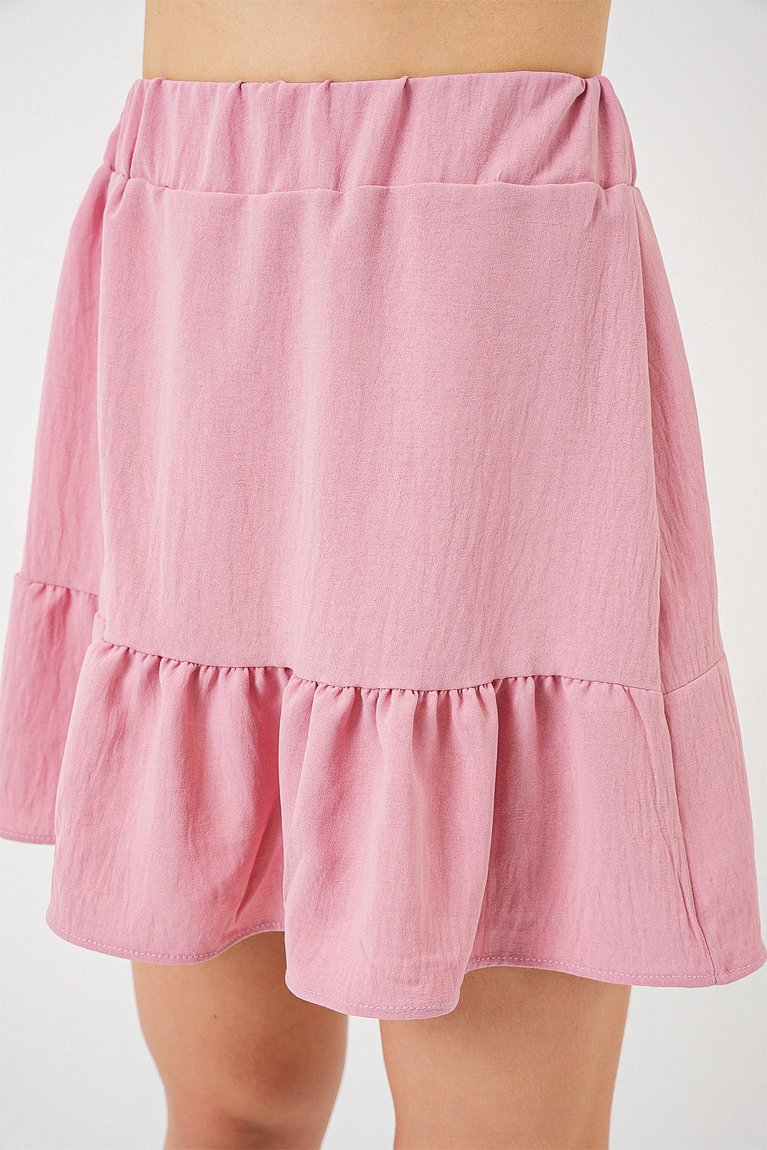 BGD Women Woman Ayrobin Mini Skirt 8054 - Powder - Abbotsford