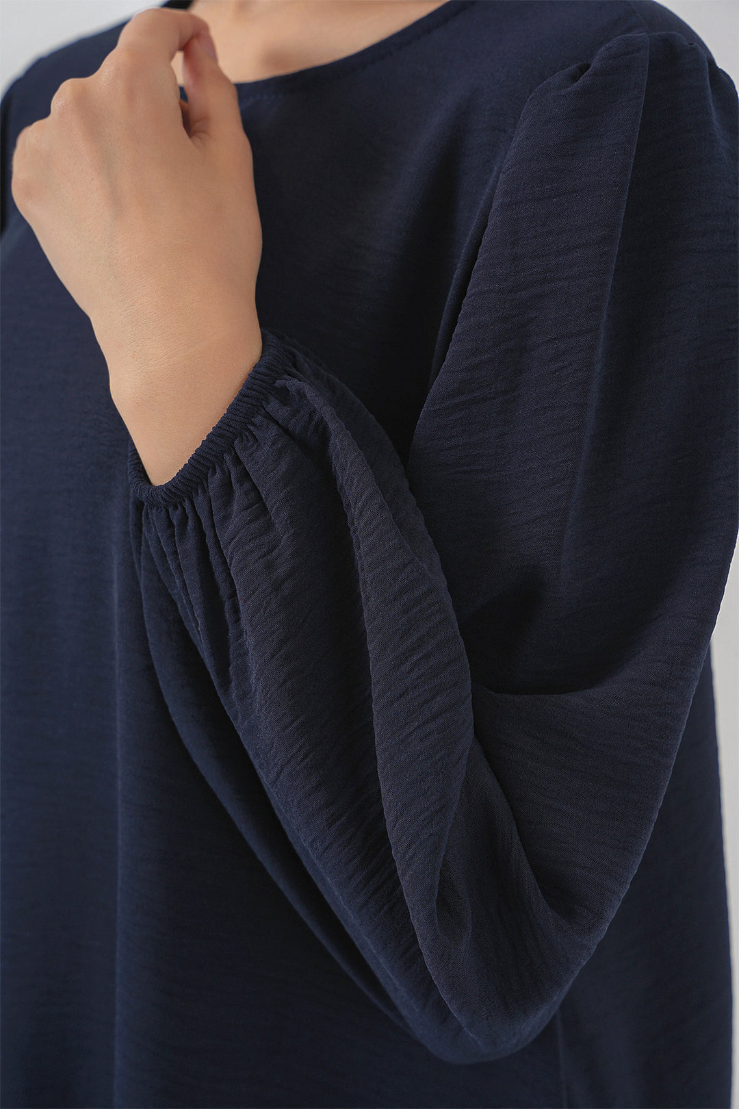 BGD Women Woman Ayrobin Tunic Pants Top Set 6712 - Navy Blue - Ovar