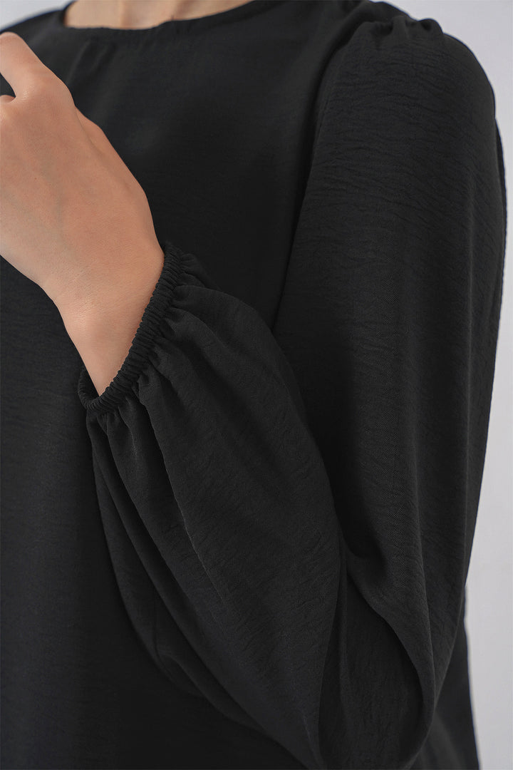 BGD Women Woman Ayrobin Tunic Pants Top Set 6712 - Black - Tuxtla