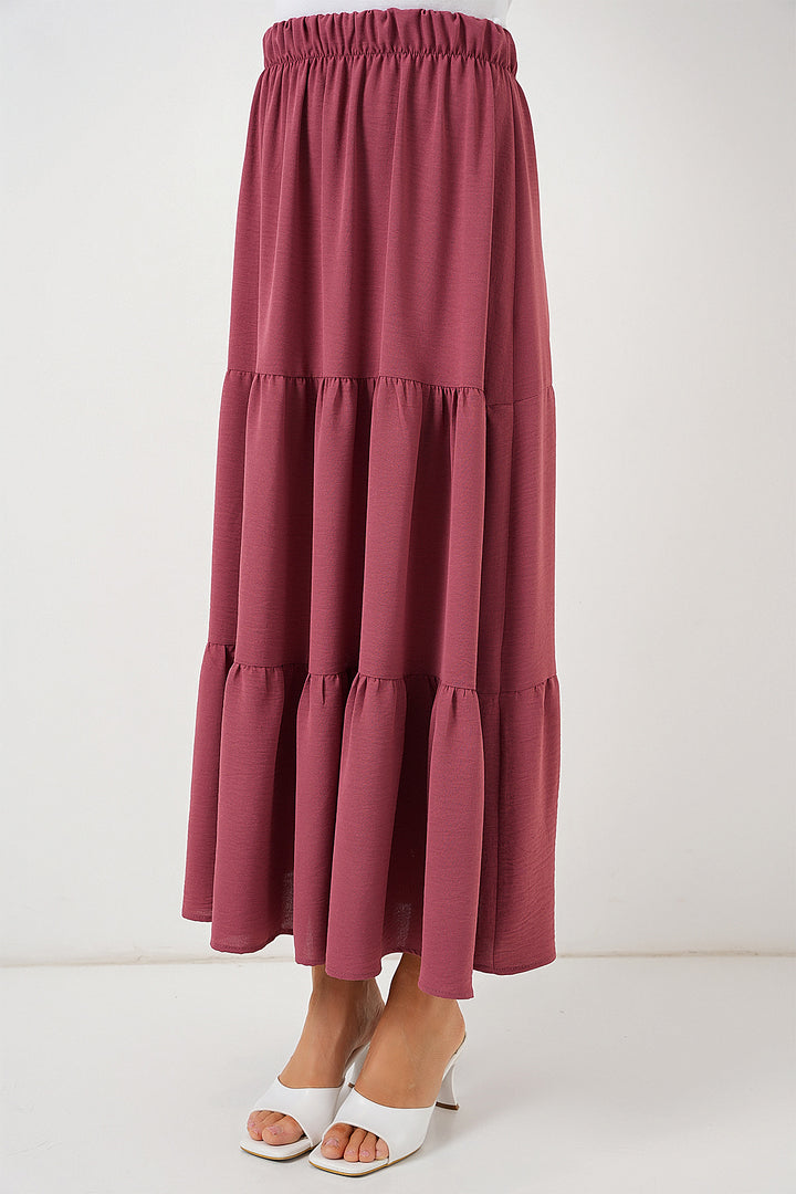 BGD Women Woman Ayrobin Long Skirt 8048 - Rose Pink - Tecate