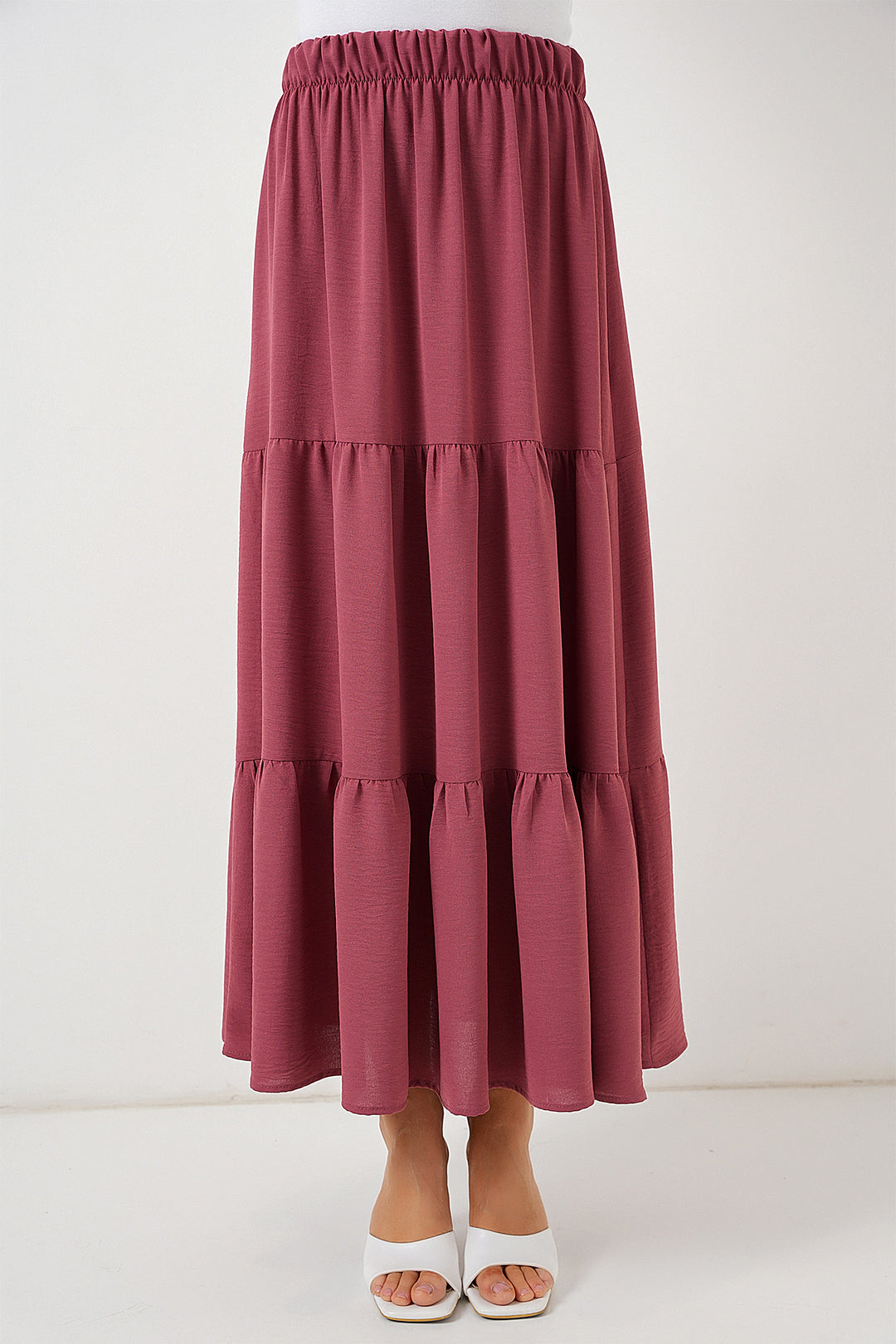 BGD Women Woman Ayrobin Long Skirt 8048 - Rose Pink - Riverside