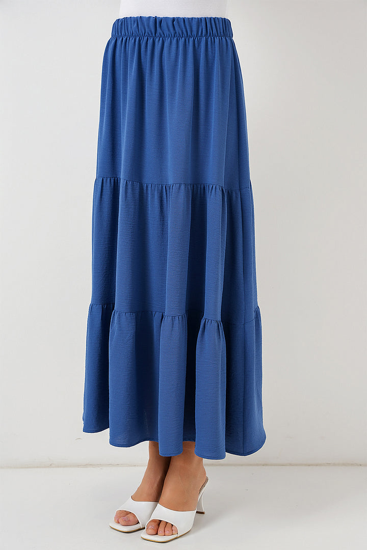 BGD Women Woman Ayrobin Long Skirt 8048 - Indigo - Vienna