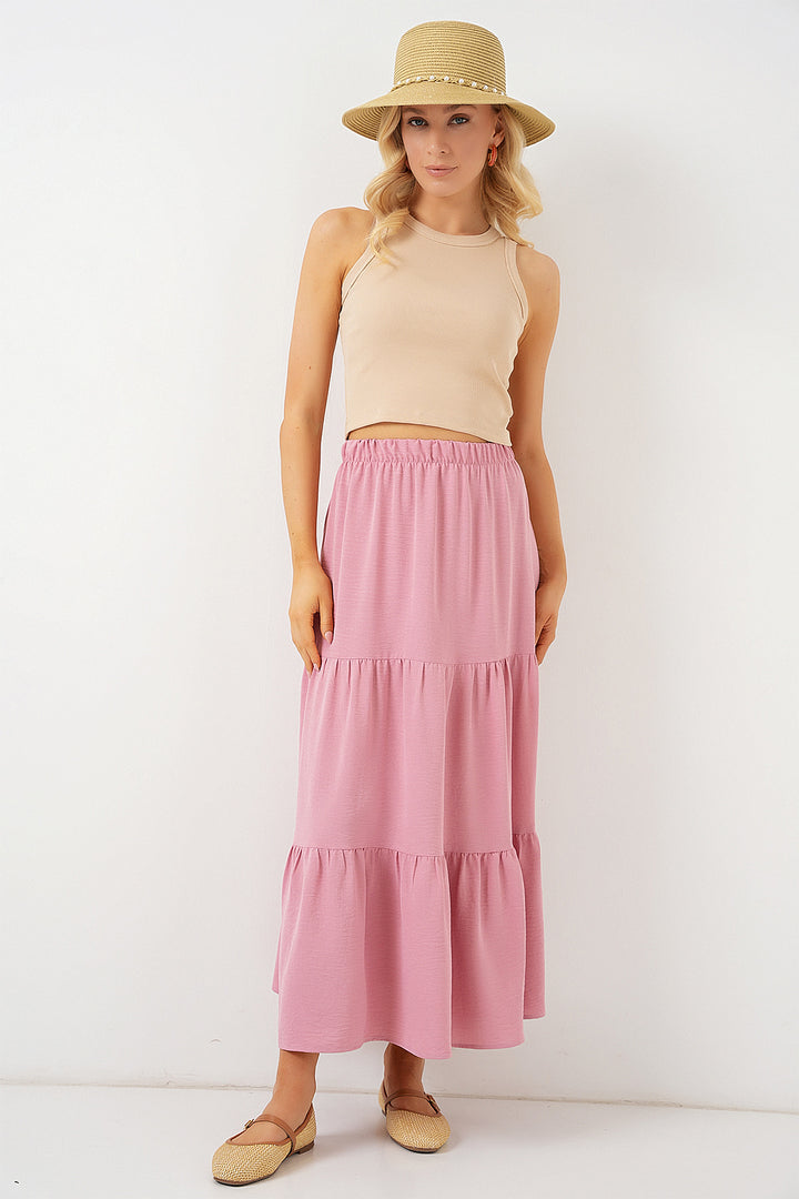 BGD Women Woman Ayrobin Long Skirt 8048 - Powder - Venlo