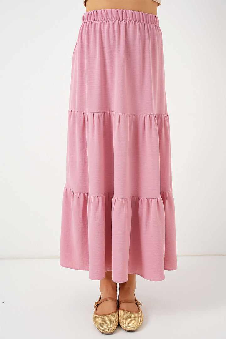 BGD Women Woman Ayrobin Long Skirt 8048 - Powder - Venlo