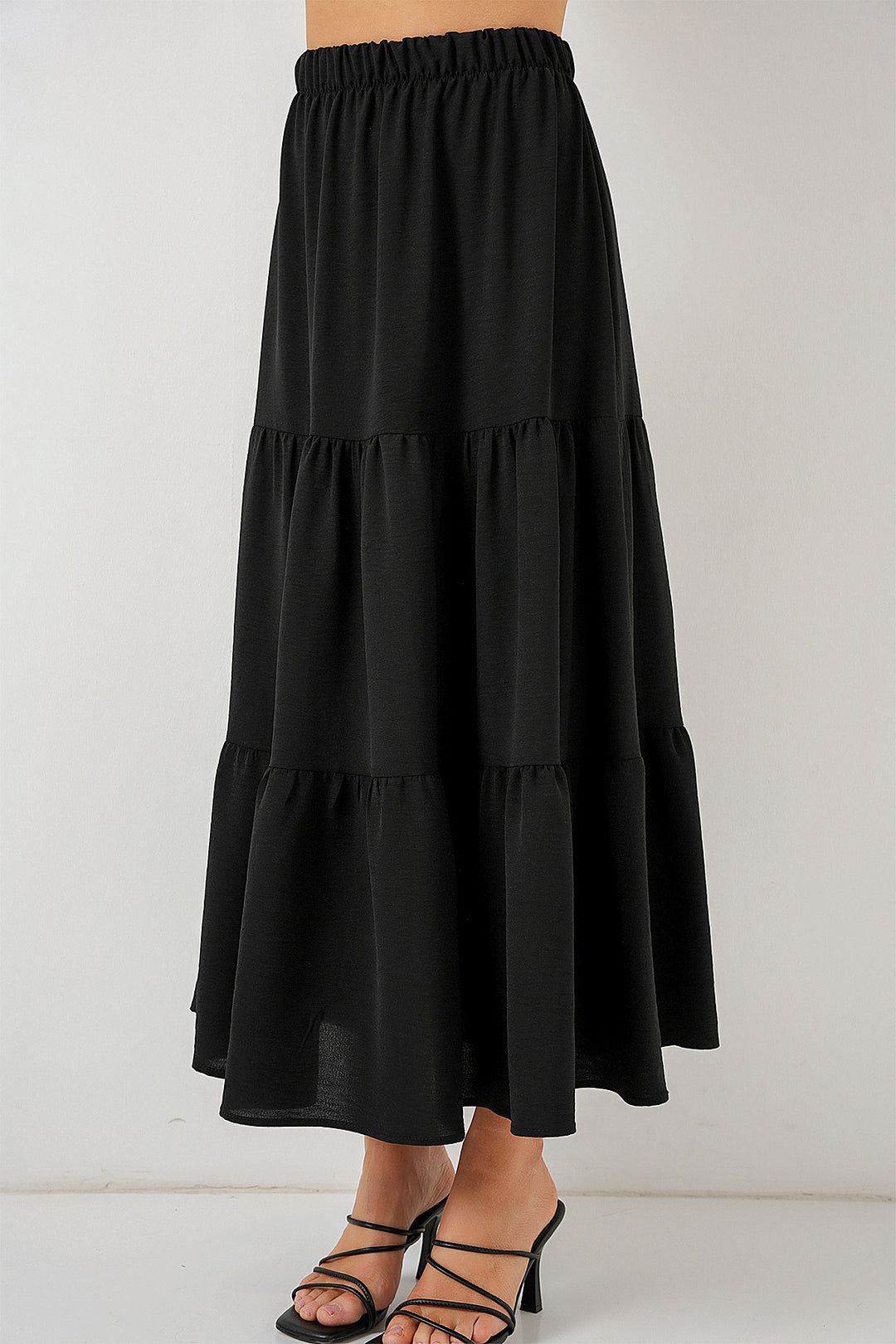 BGD Women Woman Ayrobin Long Skirt 8048 - Black - Villahermosa