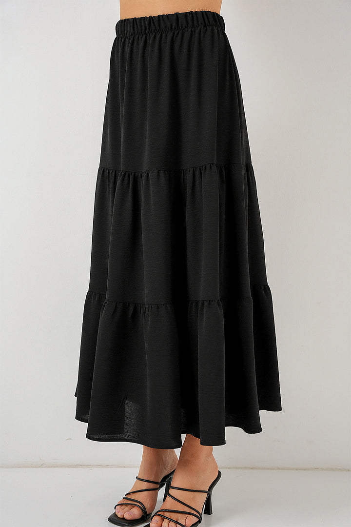 BGD Women Woman Ayrobin Long Skirt 8048 - Black - Villahermosa