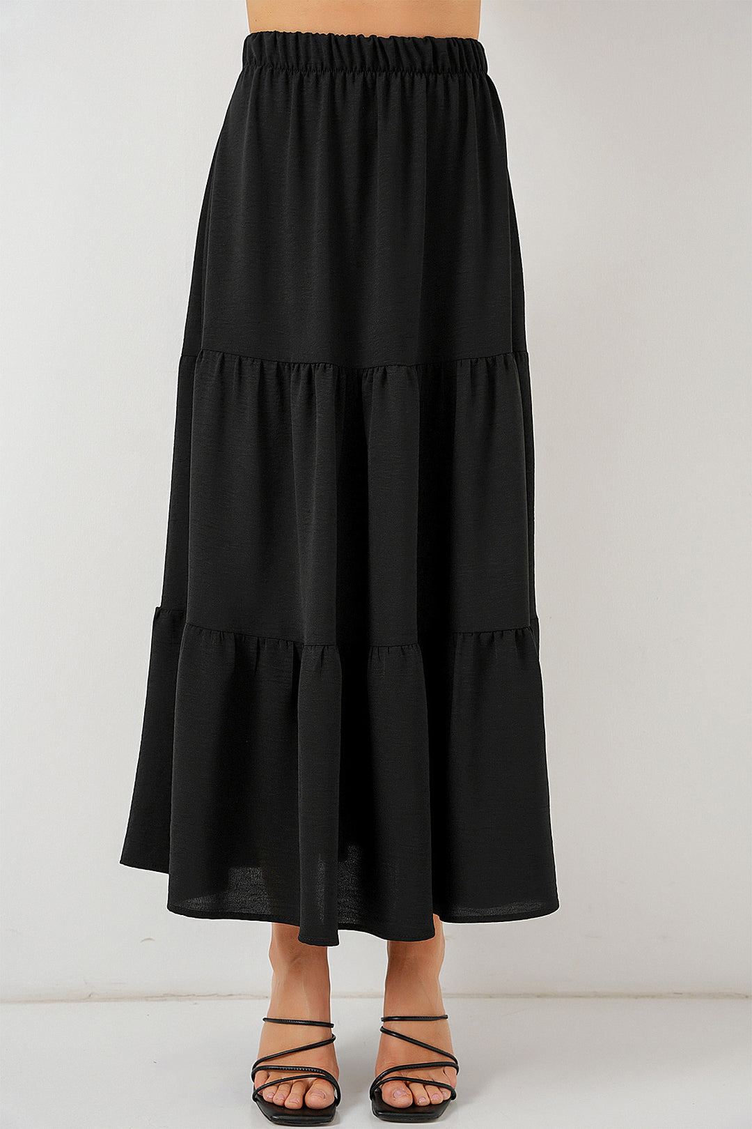 BGD Women Woman Ayrobin Long Skirt 8048 - Black - Villahermosa