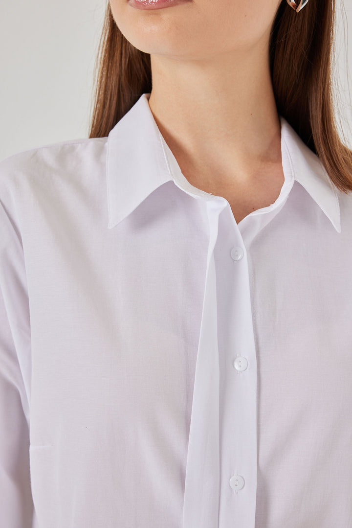 BGD Women Women's Basic T-Shirt 20348 - White - Castro Valley