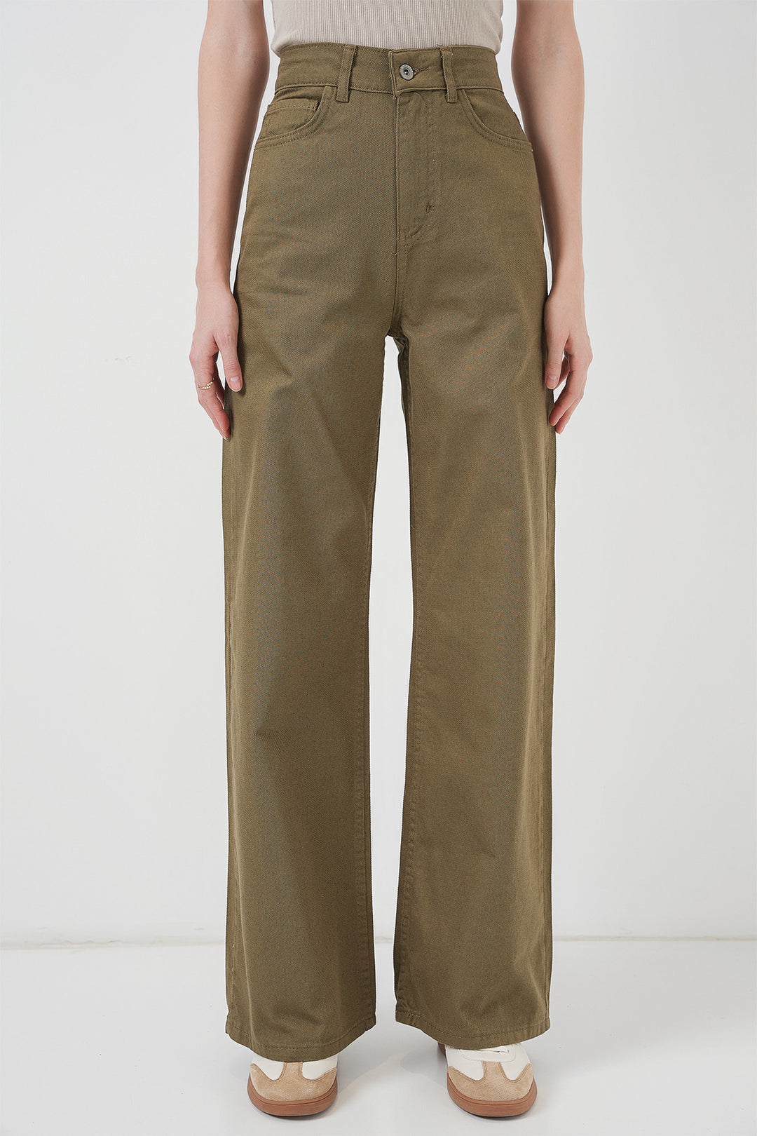 BGD Women Women's Wide Leg High Waist Palazzo Pants - Decatur