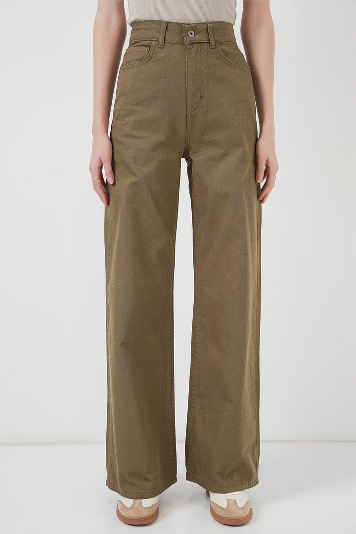 BGD Women Women's Wide Leg High Waist Palazzo Pants - Decatur