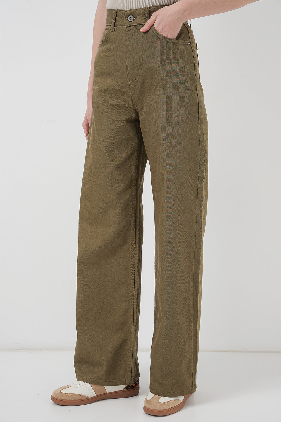 BGD Women Women's Wide Leg High Waist Palazzo Pants - Decatur