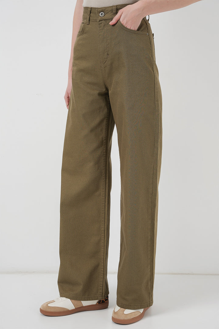 BGD Women Women's Wide Leg High Waist Palazzo Pants - Decatur