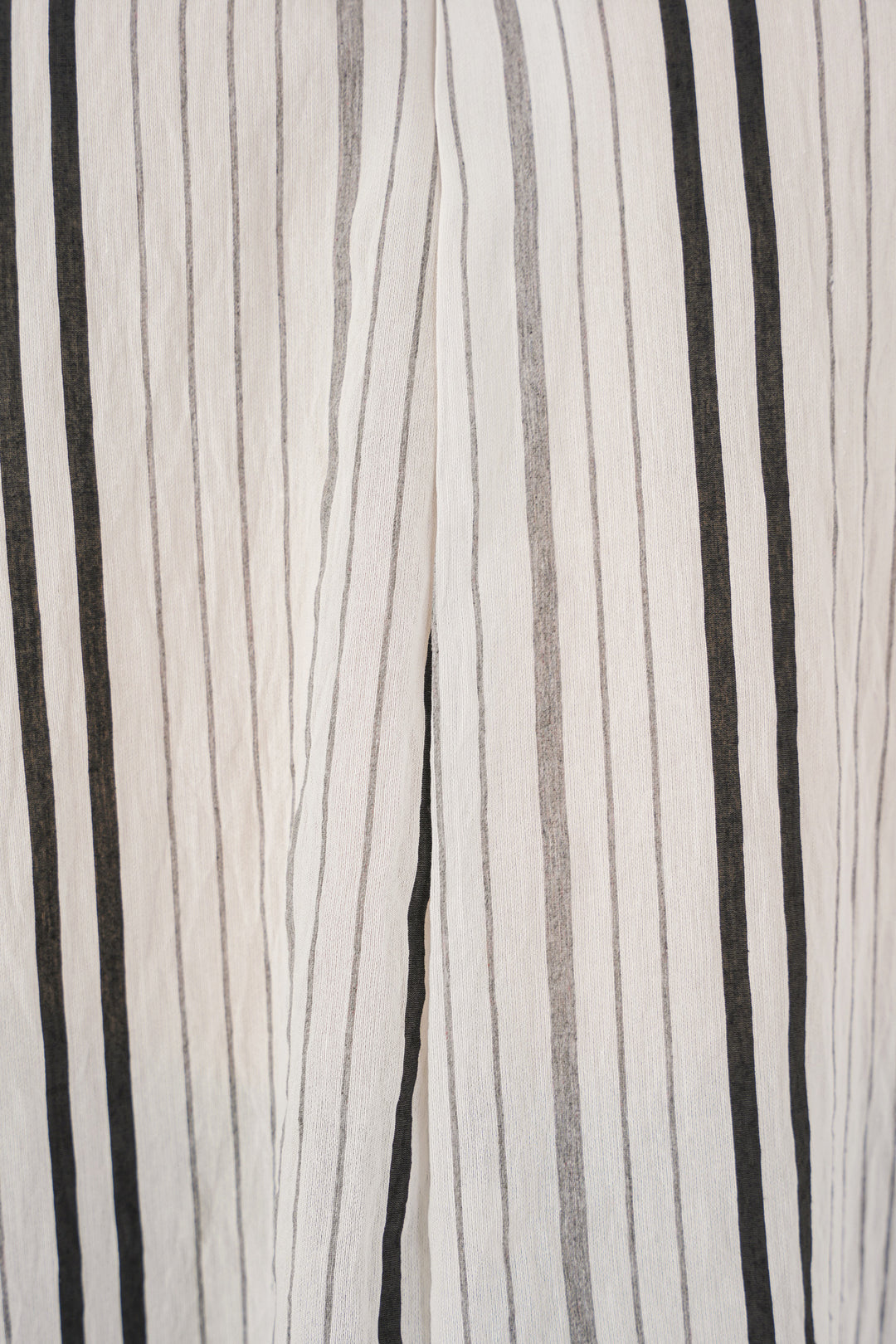 BGD Women Woman Striped Oversized Blouse 967 - Stone - Temascalcingo