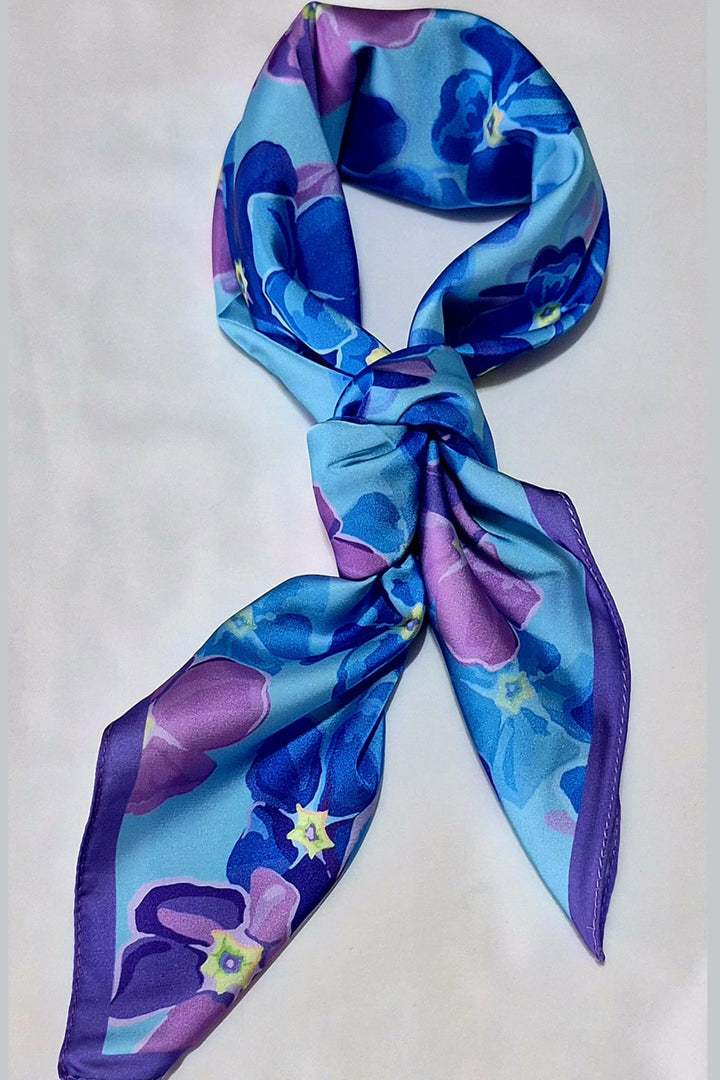 BGD Women Woman Patterned Bandana Scarf 010187 - Saks - Oakley
