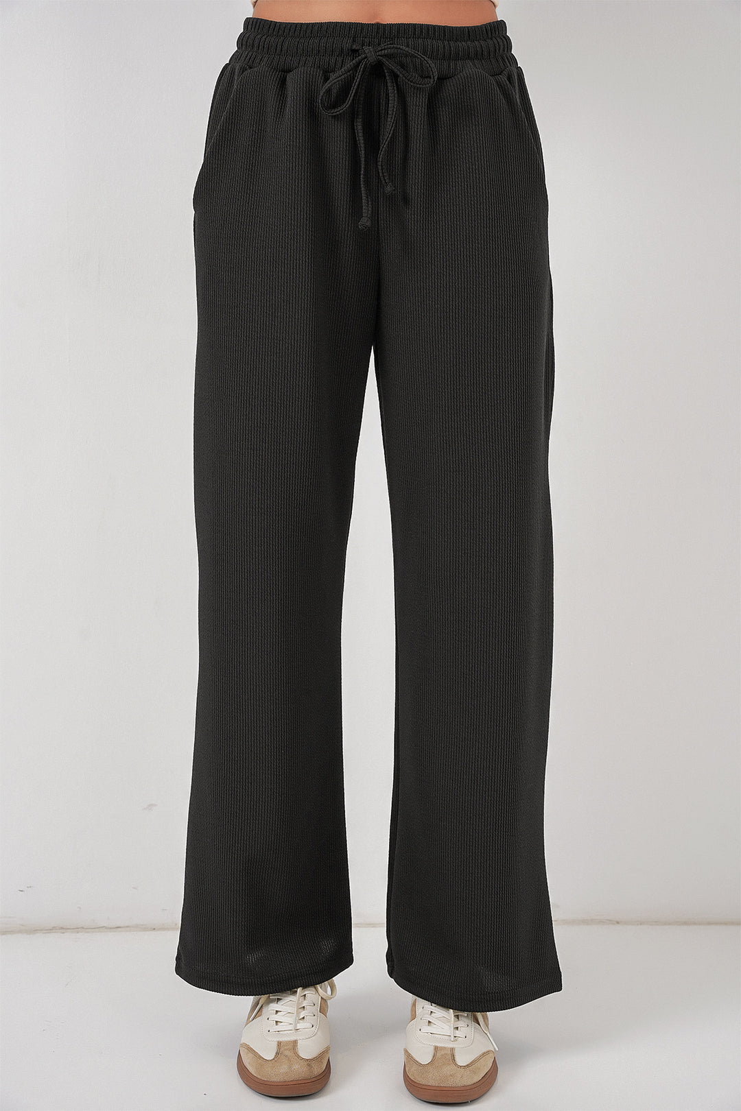 BGD Women Kadın Fitilli Pantolon 30053 - Siyah - Iesi