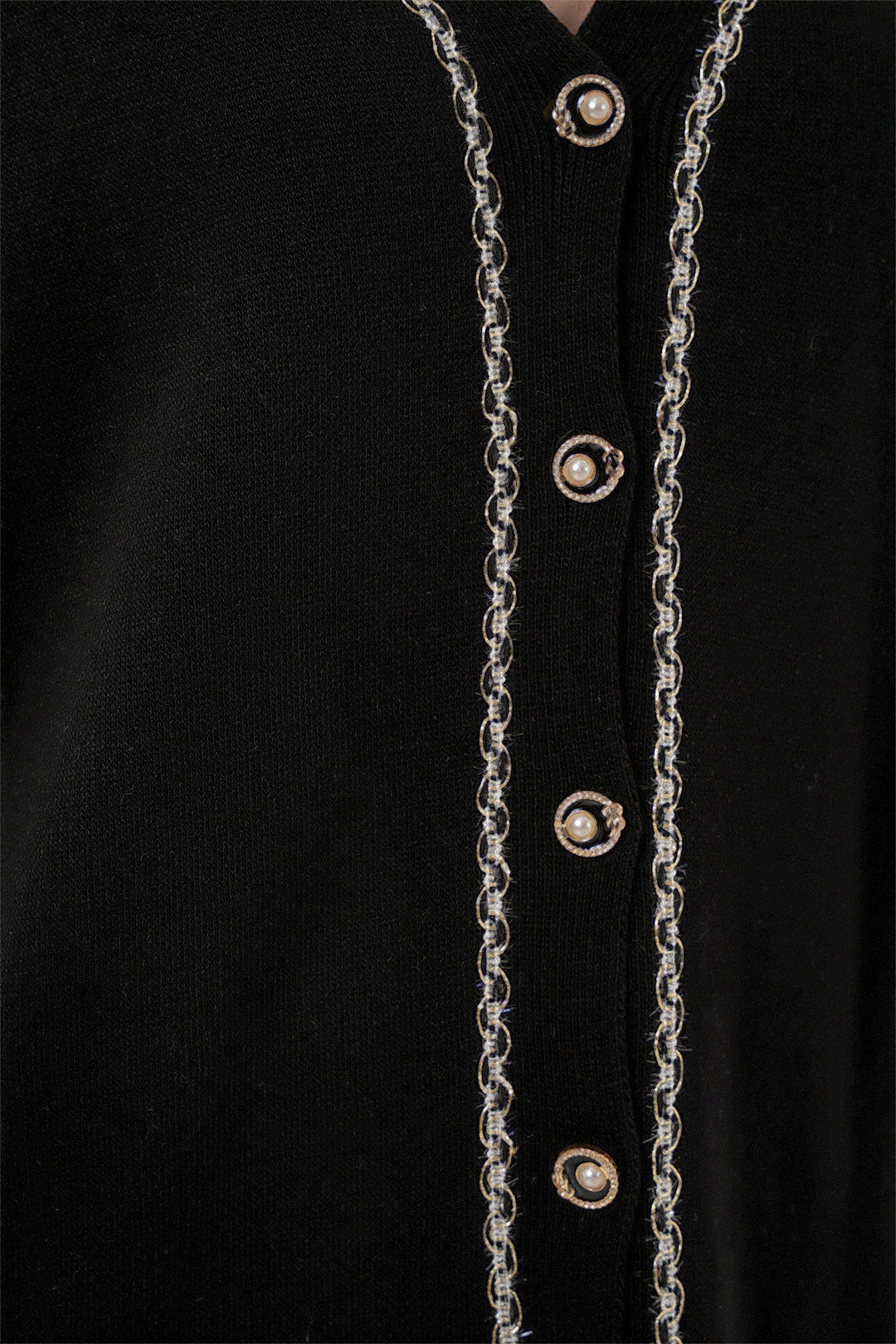 BGD Women Women's Cardigan Pants Knitwear Set 15956 - Black - Hengelo