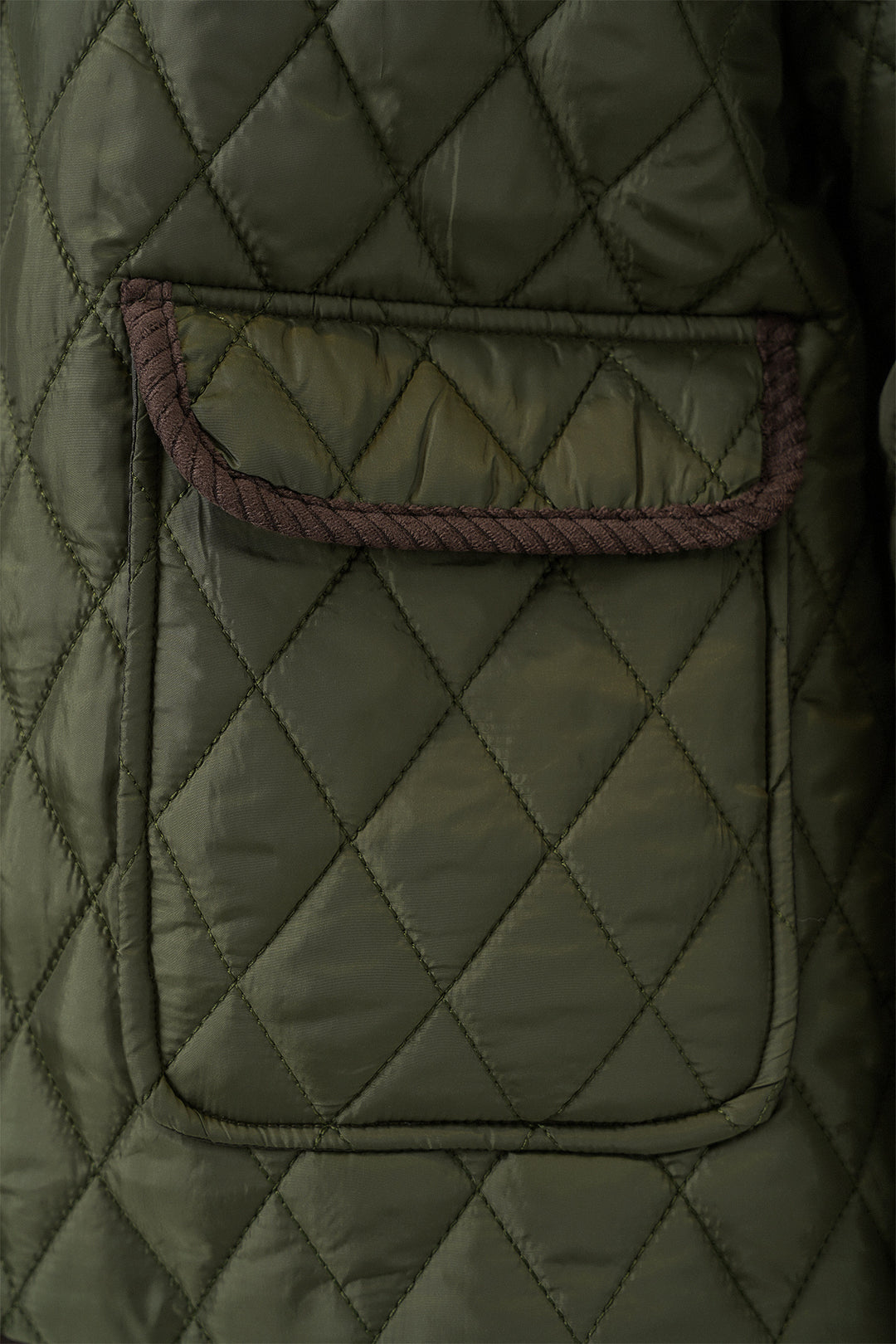 BGD Women Women's Quilted Oversized Coat 5229 - Khaki - Oakville