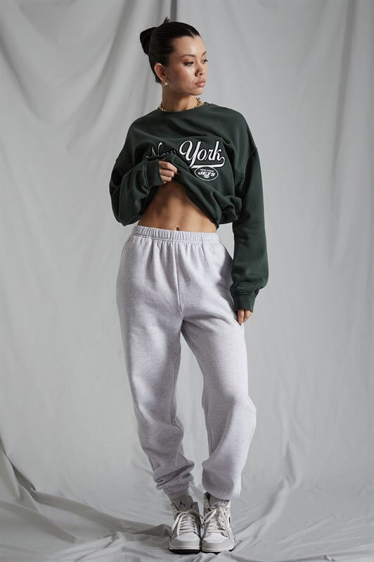 MDX Women's Caramel High Waist Elastic Oversized Sweatpants MG1235 - Alcira