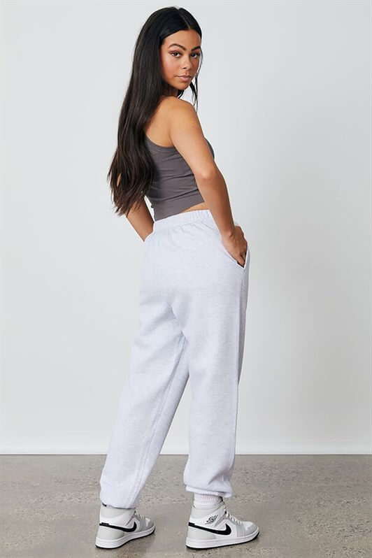 MDX Women's Caramel High Waist Elastic Oversized Sweatpants MG1235 - Alcira
