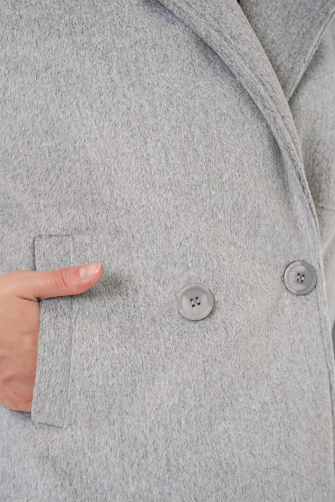 BGD Women Woman Coat 0725 - Gray - Wetzlar