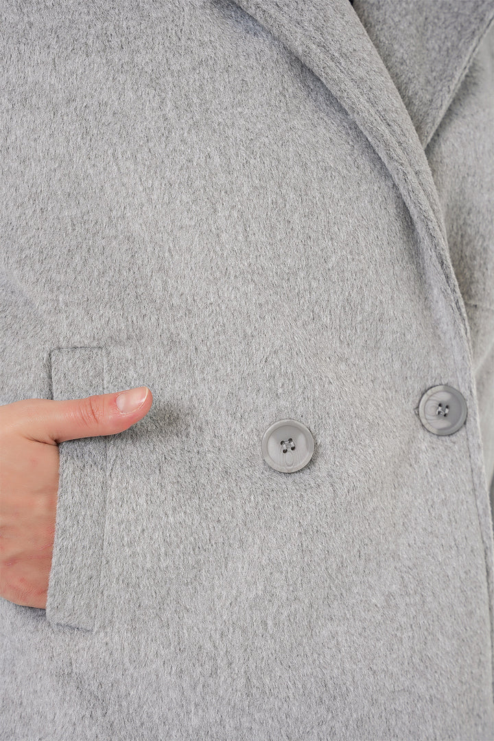 BGD Women Woman Coat 0725 - Gray - Wetzlar