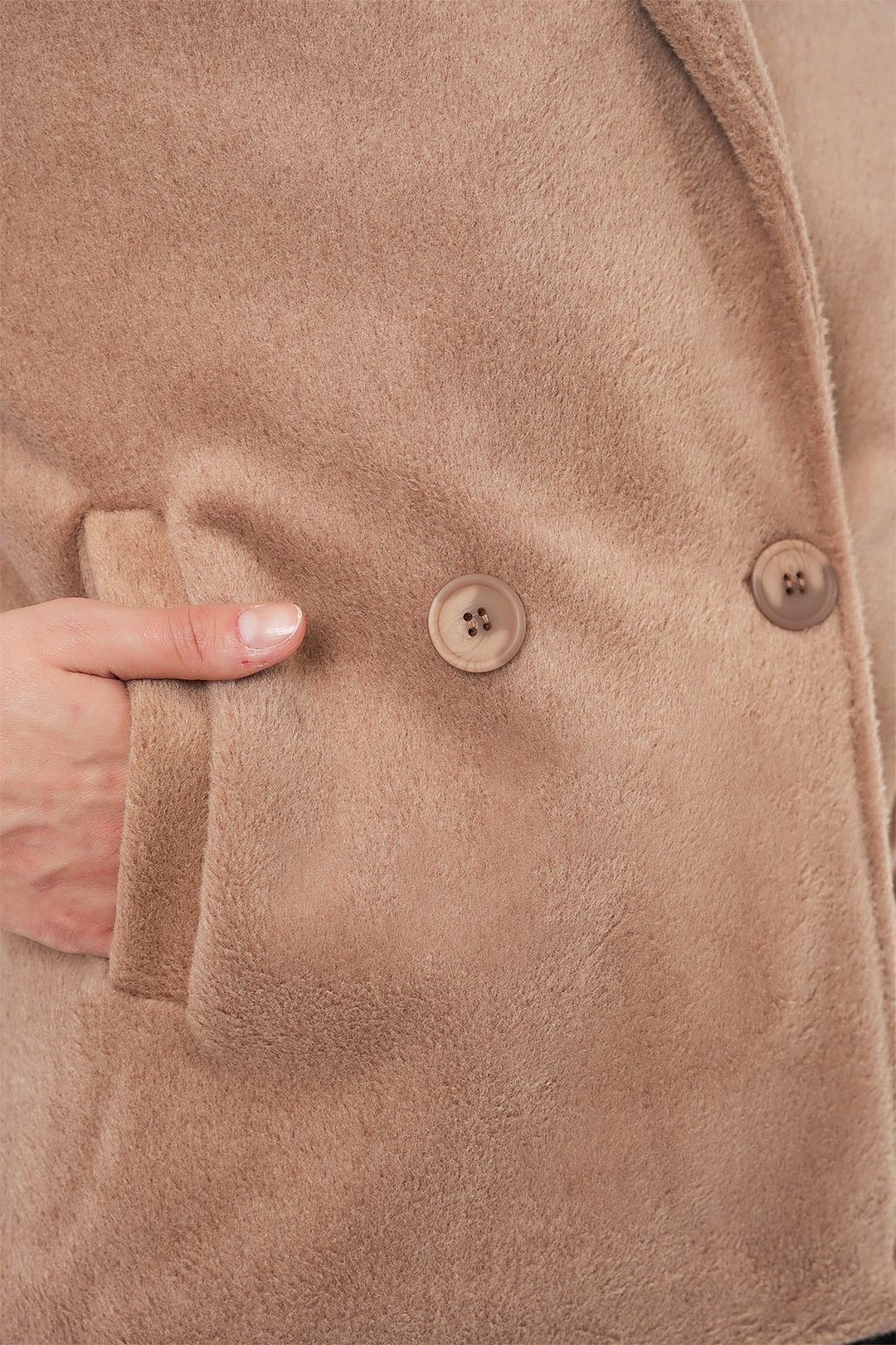 BGD Women Woman Coat 0725 - Biscuit - Fano