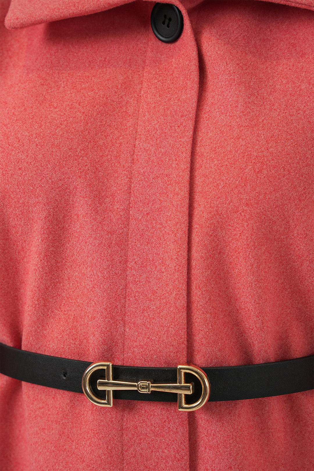 BGD Women Women's Belted Cape Coat 9170 - Salmon - Castrop-Rauxel