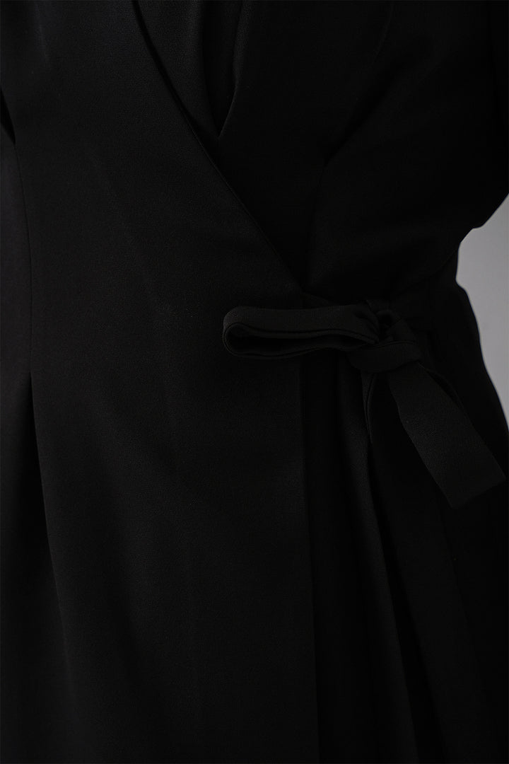BGD Women Women's Kimono Pants Fabric Set 30054 - Black - North Las Vegas