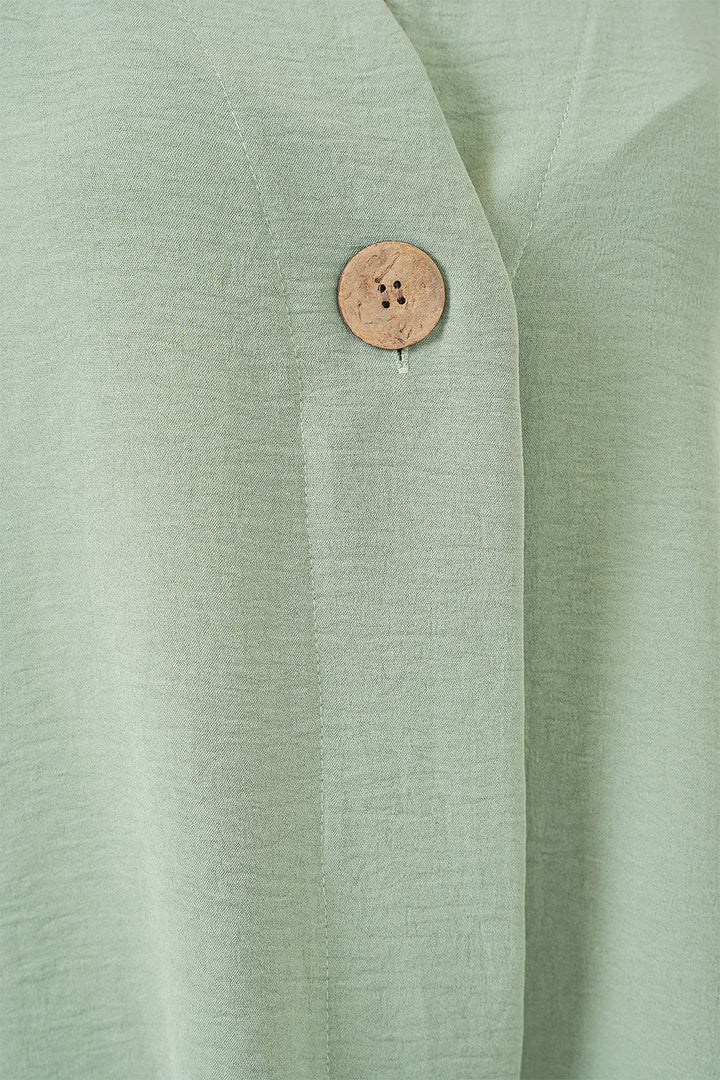 BGD Women Woman Short Sleeve Oversize Kimono 5969 - Çağla - Ágioi Anárgyroi