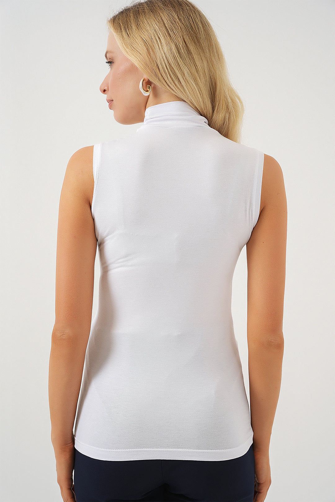 BGD Women Women's Sleeveless Bodysuit 4348 - White - Brühl