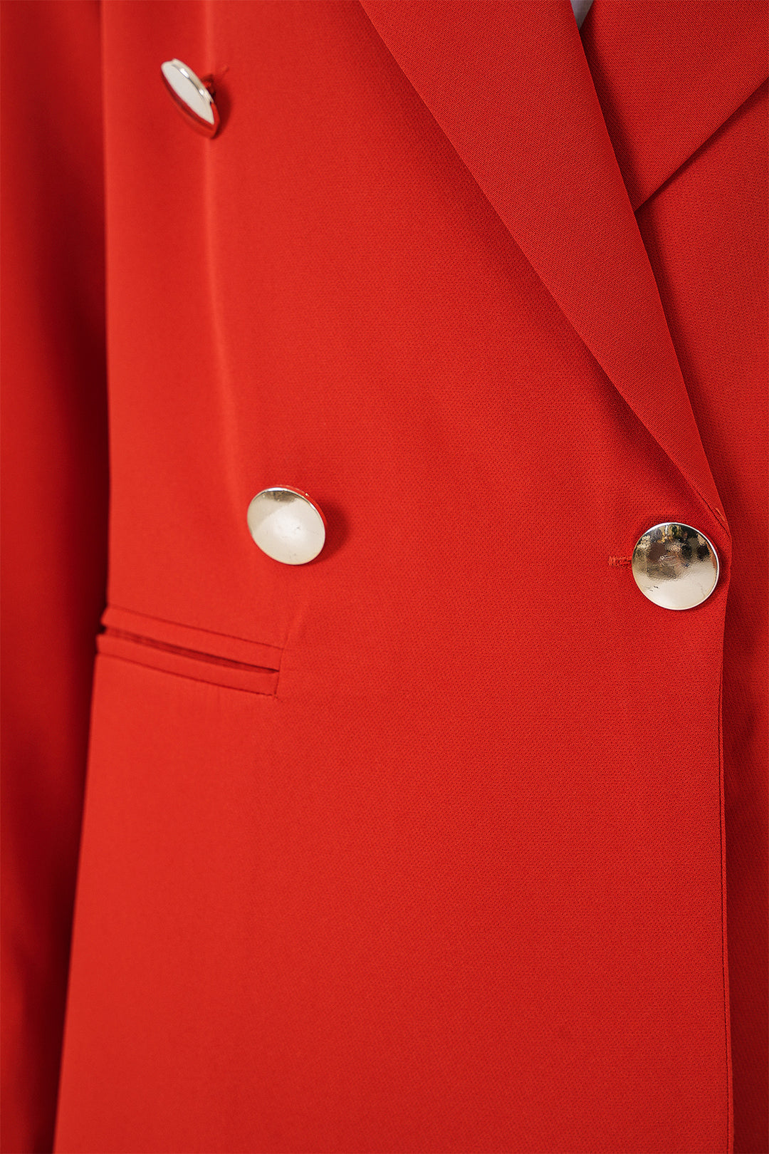 BGD Women Kadın Kruvaze Yaka Blazer Ceket 0722 - Kiremit - Richmond