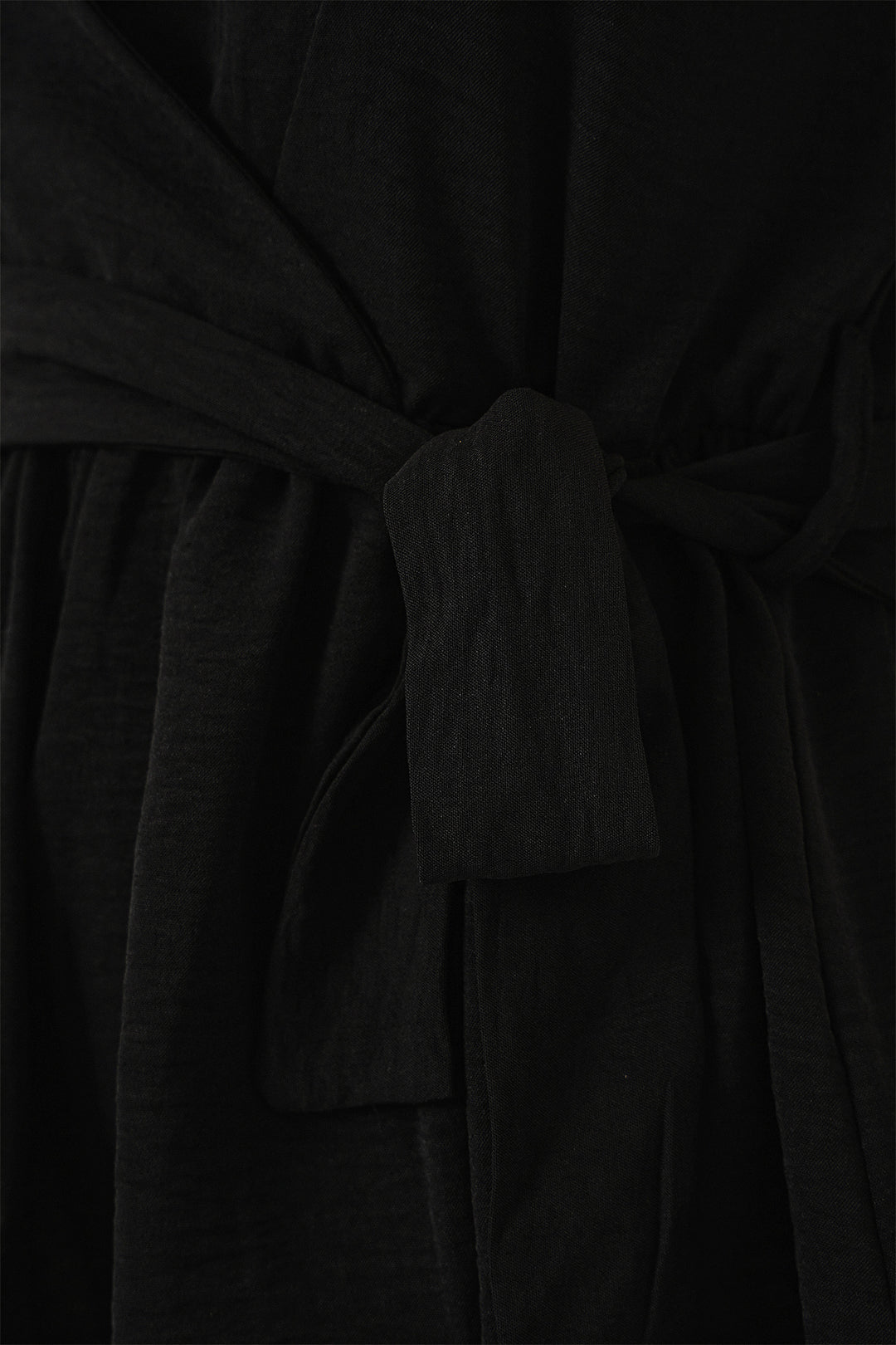 BGD Women Women's Wrap Neck Sleeveless Blouse 966 - Black - Ahlen