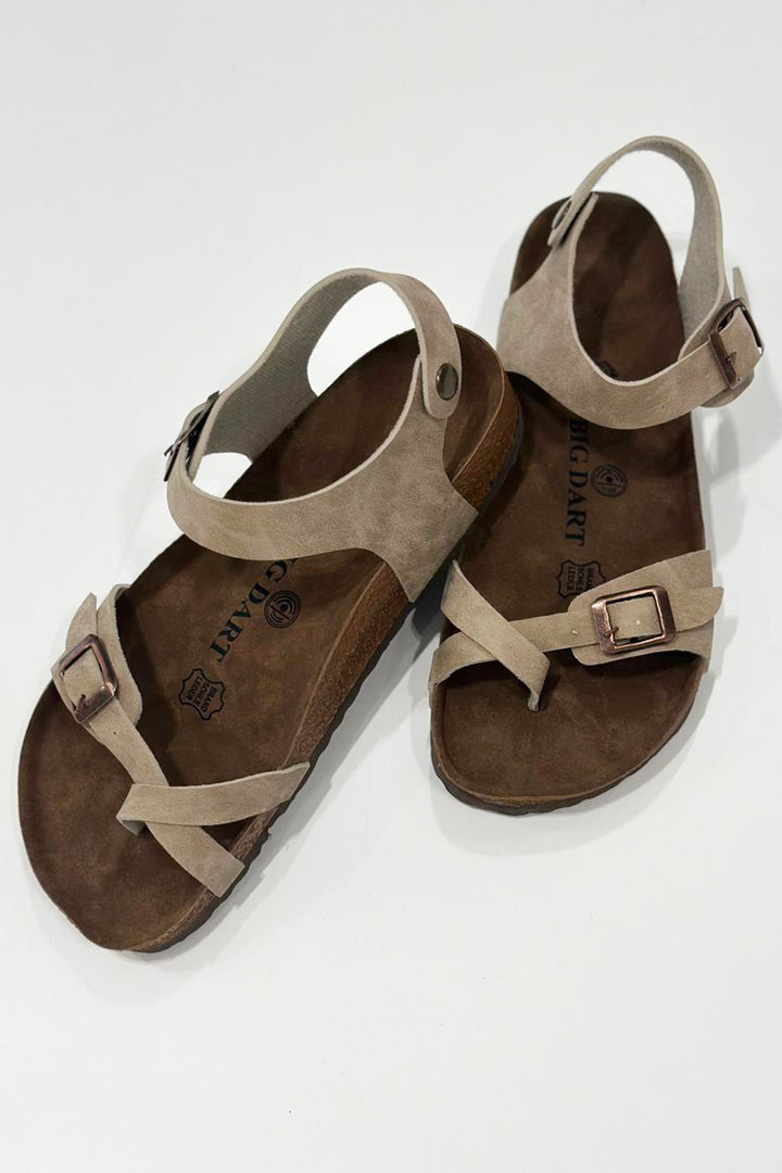 BGD Women Women's Orthopedic Slippers 010186 - Beige - Don Benito