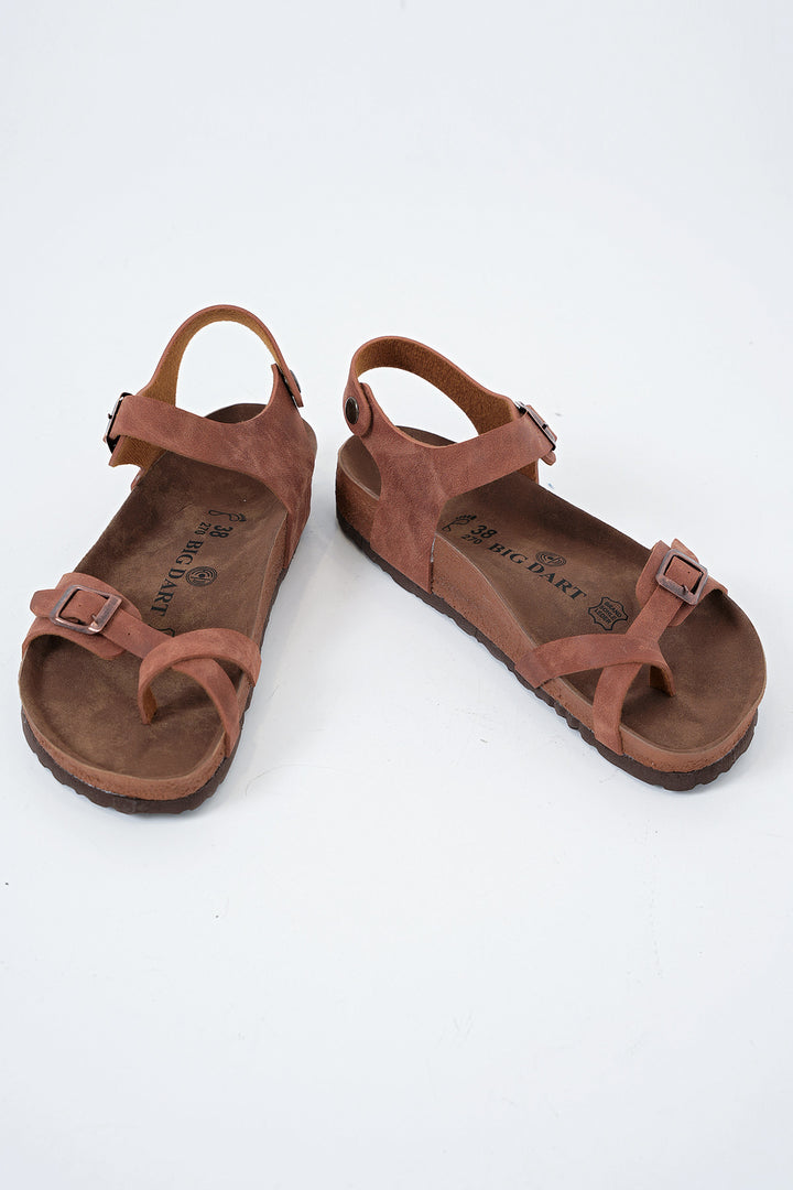 BGD Women Women's Orthopedic Slippers 010186 - Brown - Oildale