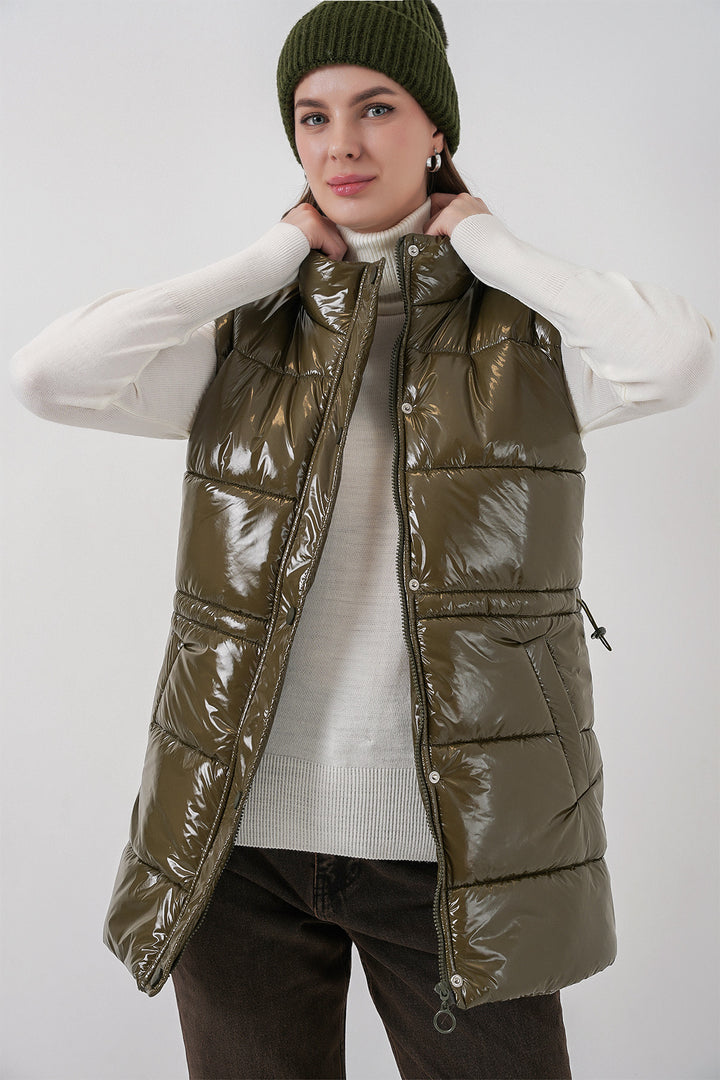 BGD Women Woman Bright Inflatable Vest 5218 - Khaki - Roeselare