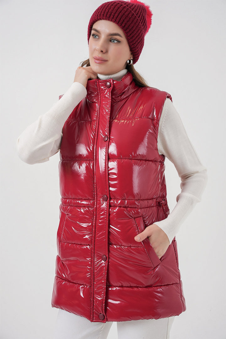 BGD Women Woman Bright Inflatable Vest 5218 - Red - Taunton