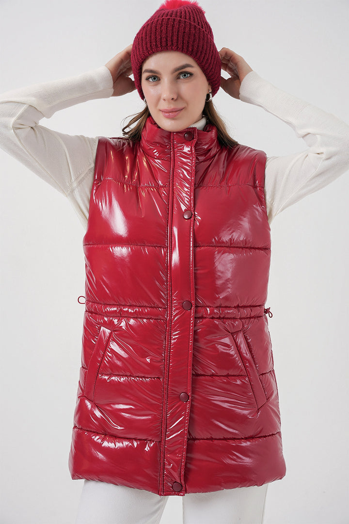 BGD Women Woman Bright Inflatable Vest 5218 - Red - Taunton