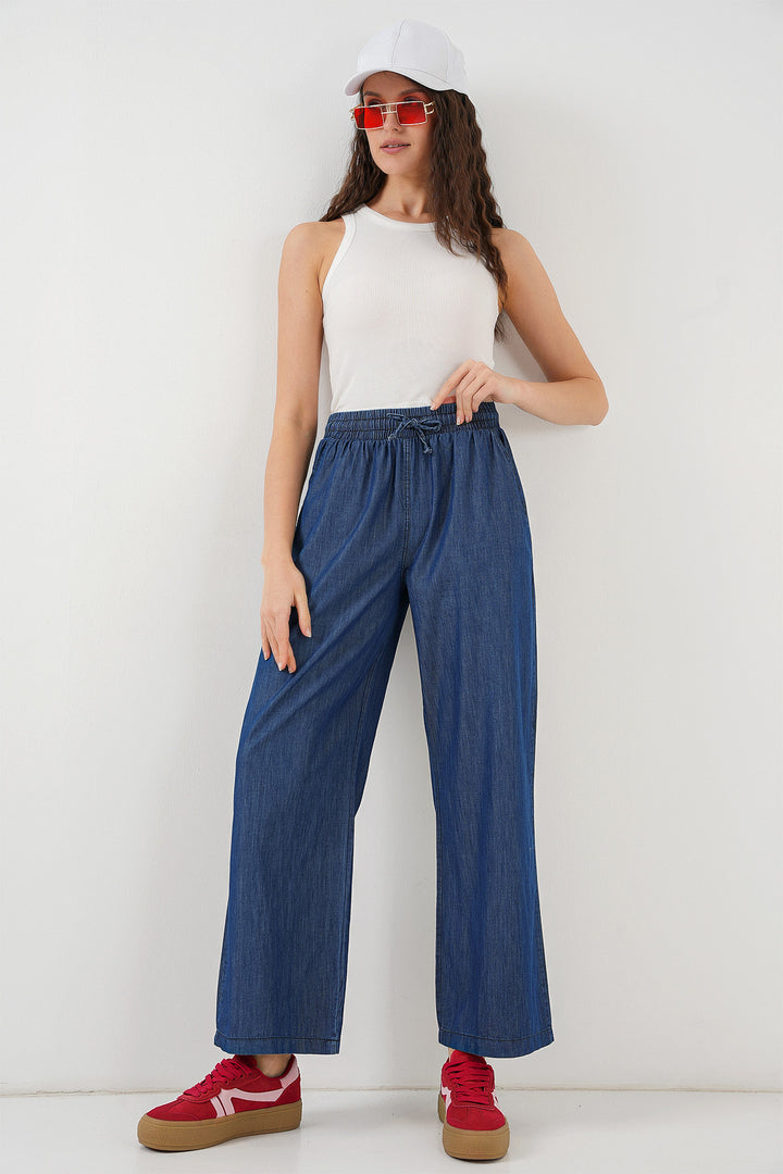 BGD Women Women's Comfort Fit Jeans 6707 - Navy Blue - Port Charlotte