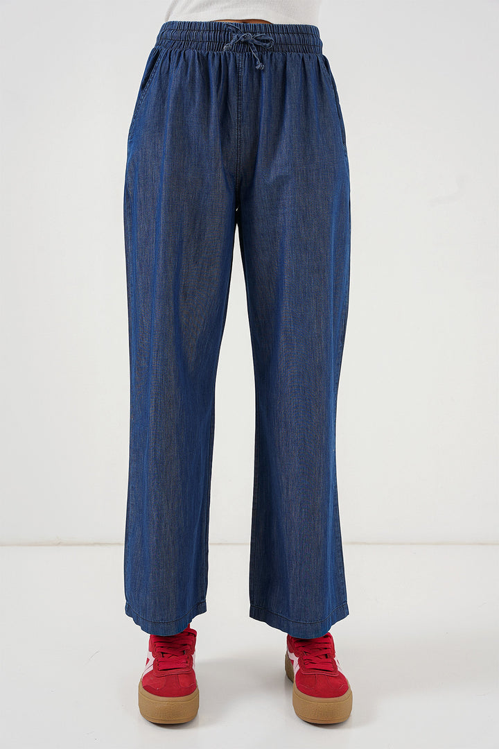 BGD Women Women's Comfort Fit Jeans 6707 - Navy Blue - Port Charlotte