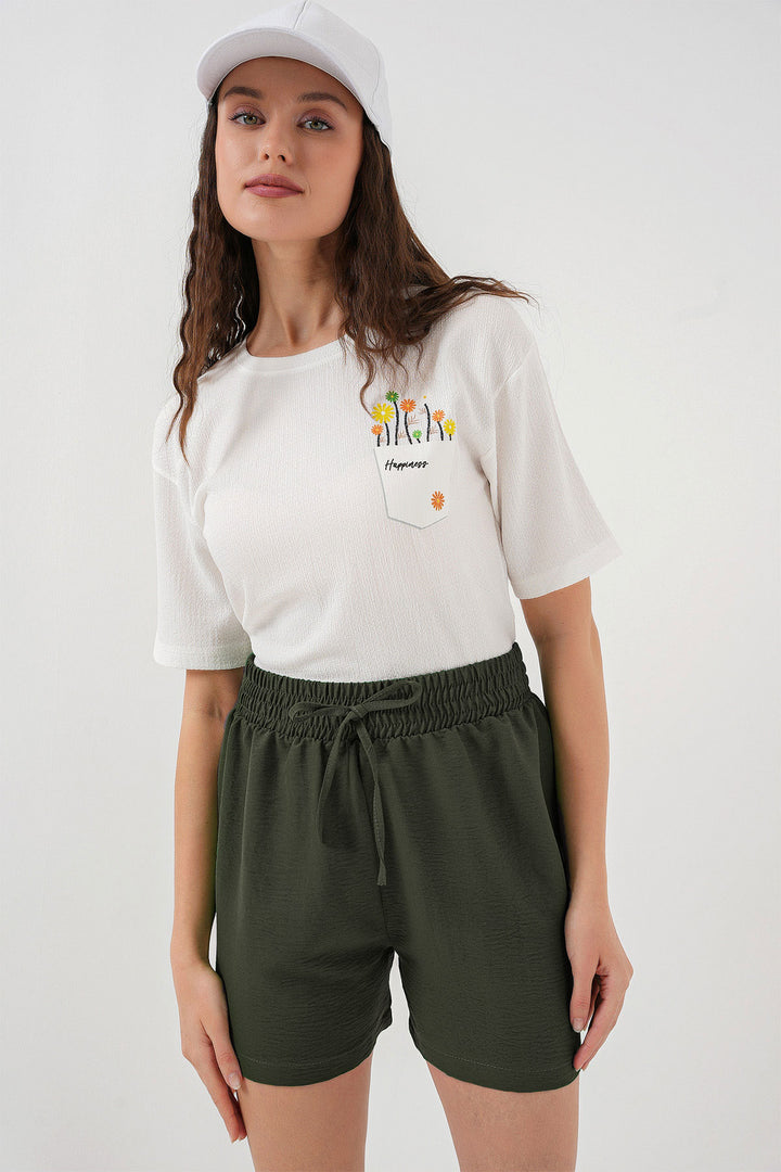 BGD Women Women's Comfort Fit Shorts 5327 - Khaki - Southampton