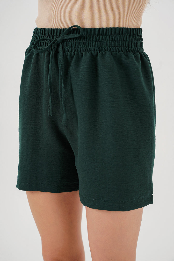 BGD Women Women's Comfort Fit Shorts 5327 - Emerald Green - Vigo