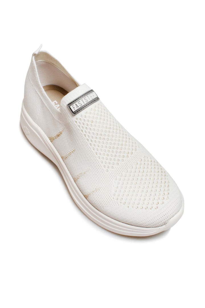 FST Women's Sneaker Shoes 517ZA5086 White Gold - Corroios
