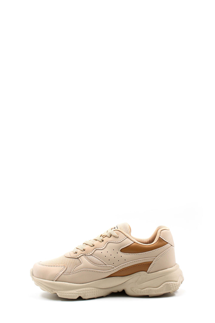 FST Women's Sneaker Shoes 666ZA168 Ecru Tan - Cedar City
