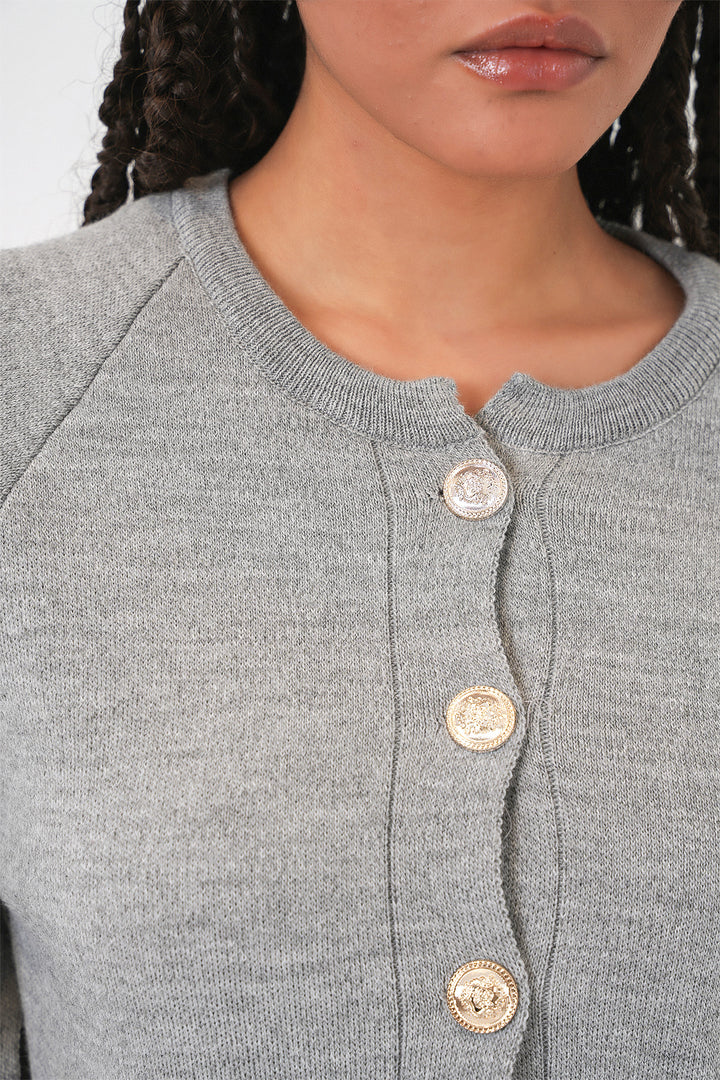 BGD Women Women's Knit Poncho Cardigan 15965 - Grey - Rexburg